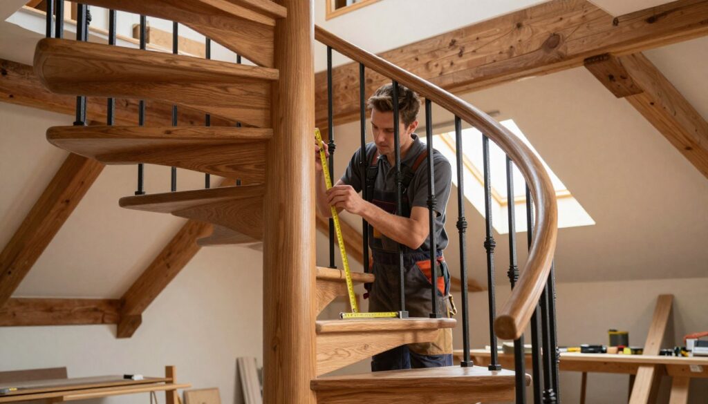 maßgefertigte Treppe