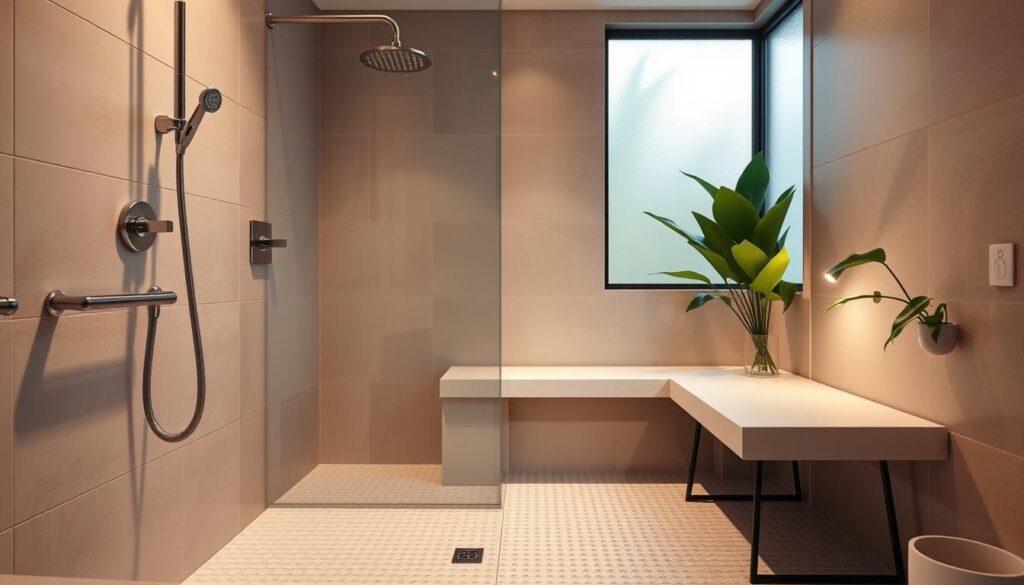 Barrierefreie Dusche
