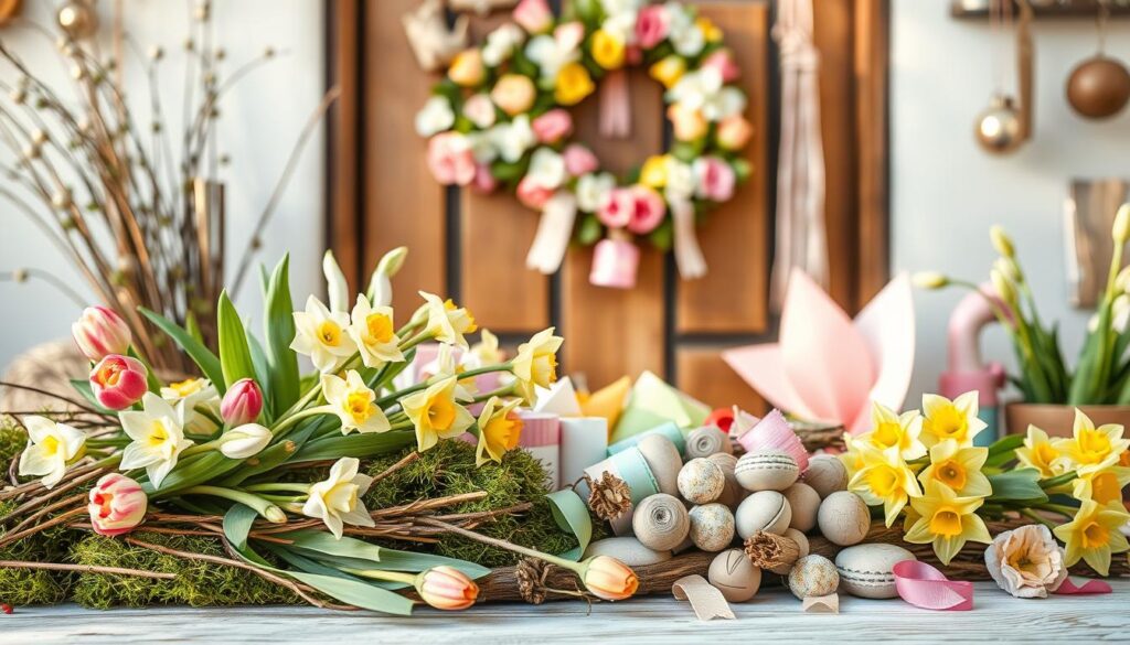 Frühlingsdekoration Materialien Frühlingsdekoration Materialien