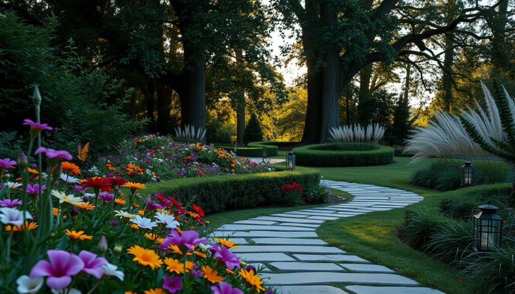 Gartenwege gestalten