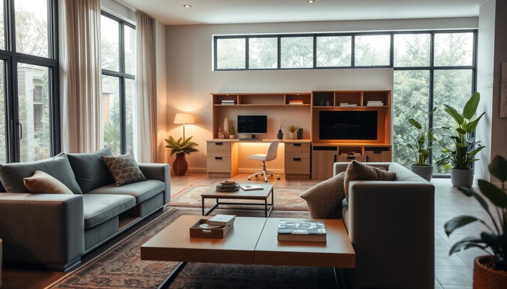 Hausordnung mit multifunktionalen Möbeln