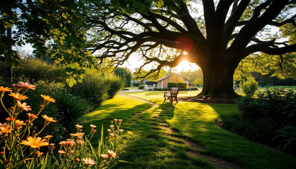 Licht und Schatten im Garten Licht und Schatten im Garten