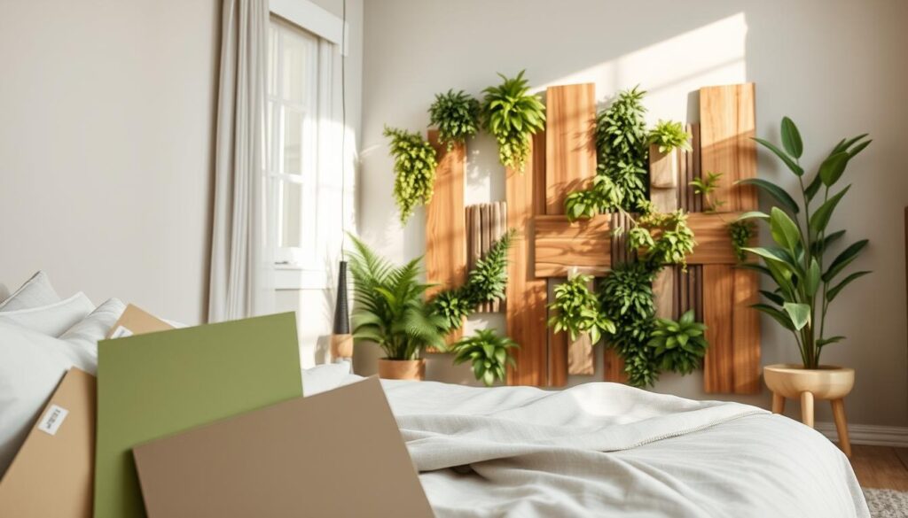 Nachhaltige Materialien für die grüne Wandgestaltung