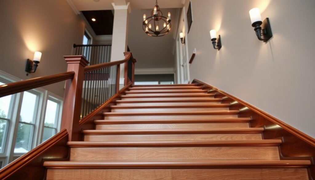 Treppenaufgang verschönern