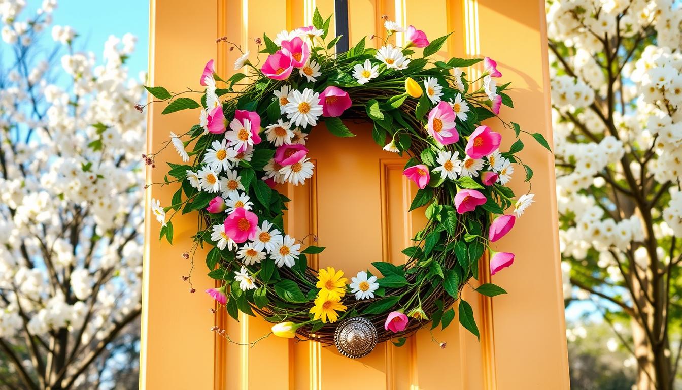 frühlingskranz haustür