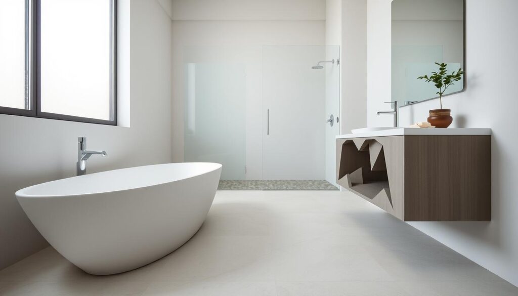 minimalistisches Badezimmer