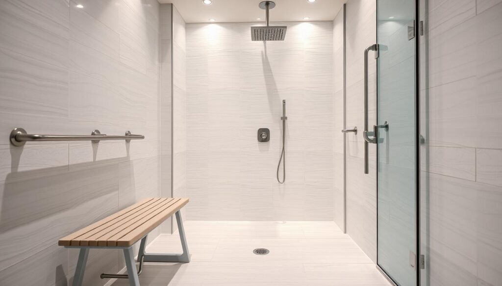 seniorengerechte Dusche