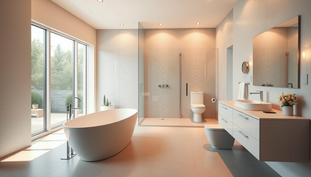 Badezimmer Layout