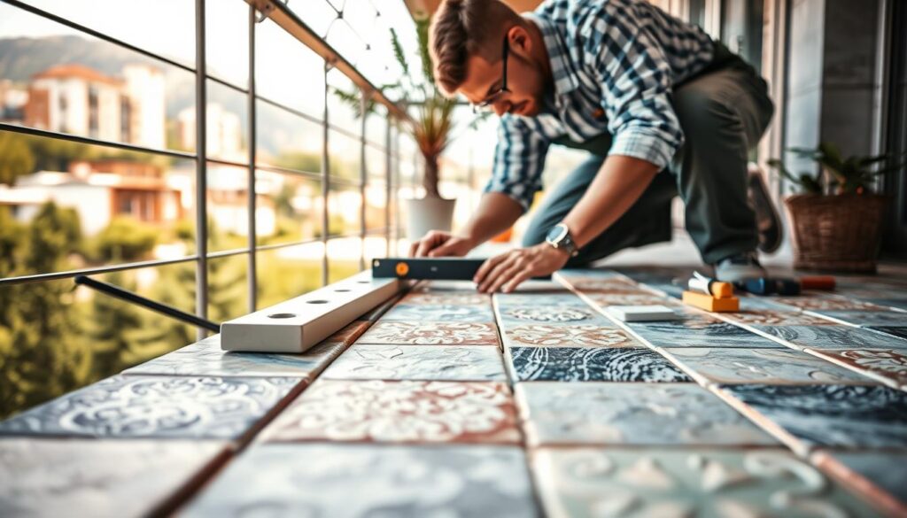 Balkonfliesen verlegen Balkonfliesen verlegen