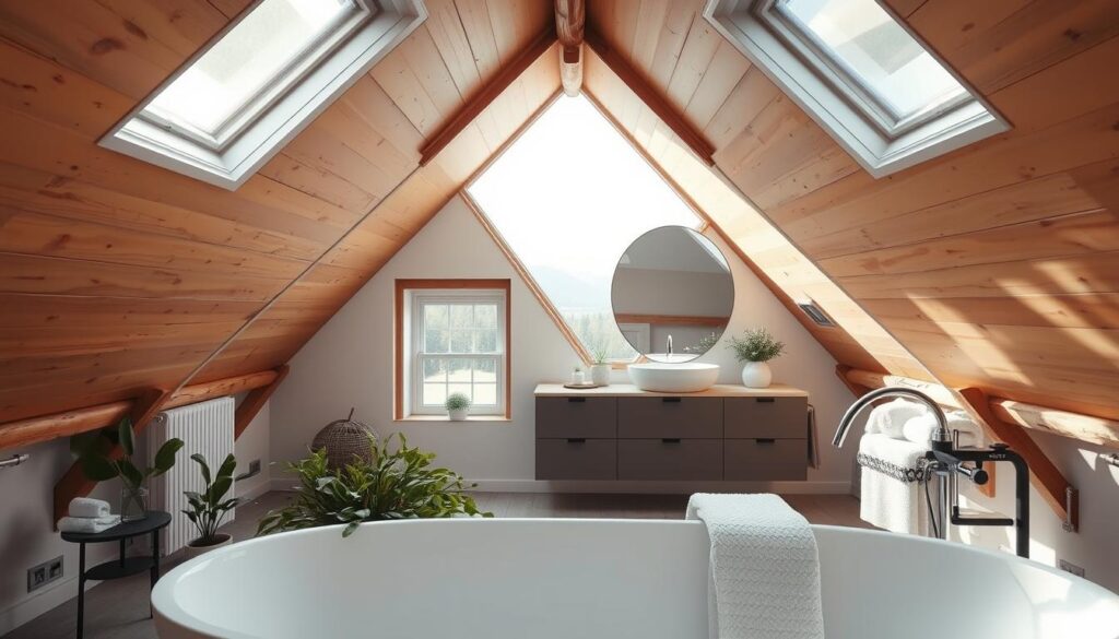 Dachgeschoss Badezimmer
