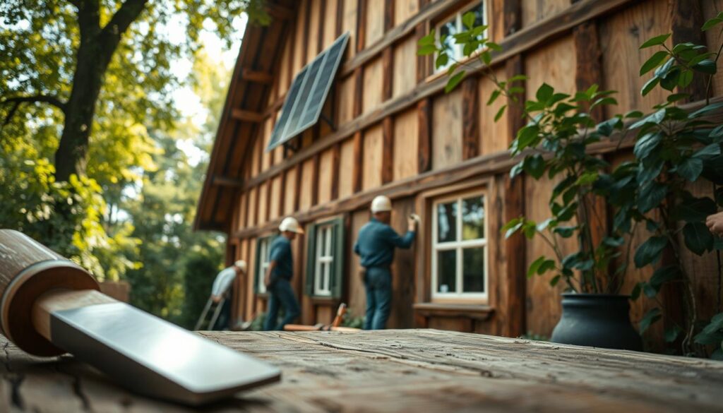 Nachhaltigkeit bei der Sanierung von Fachwerkhäusern