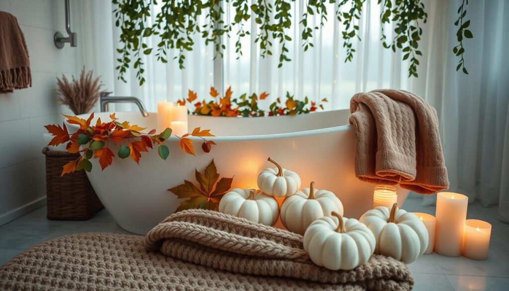 Saisonale Dekoration für die Badewanne Saisonale Dekoration für die Badewanne