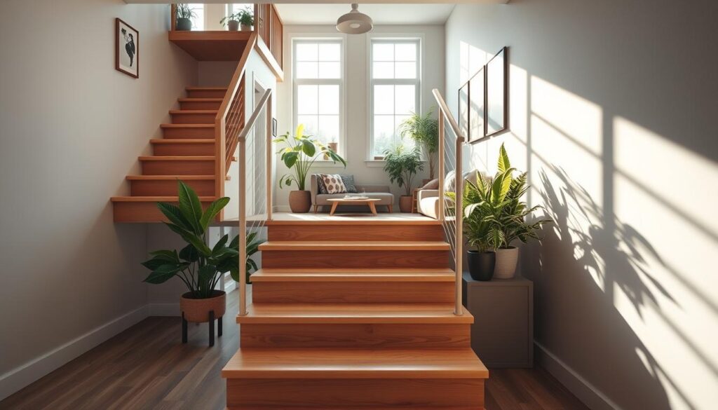 Treppenlösungen für kleine Räume