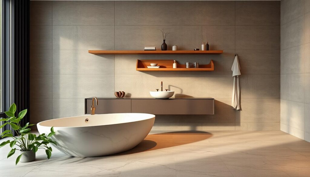 aktuelle badezimmer trends