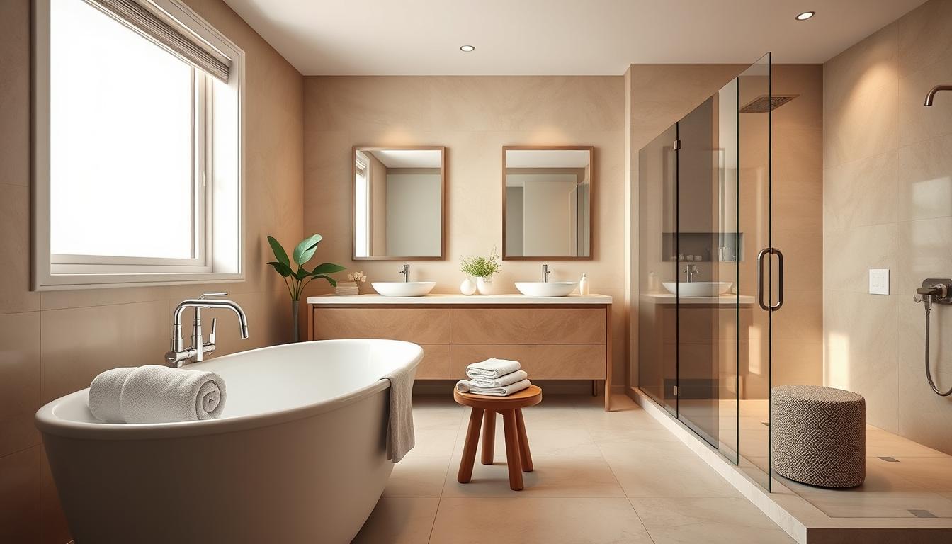 badezimmer beige