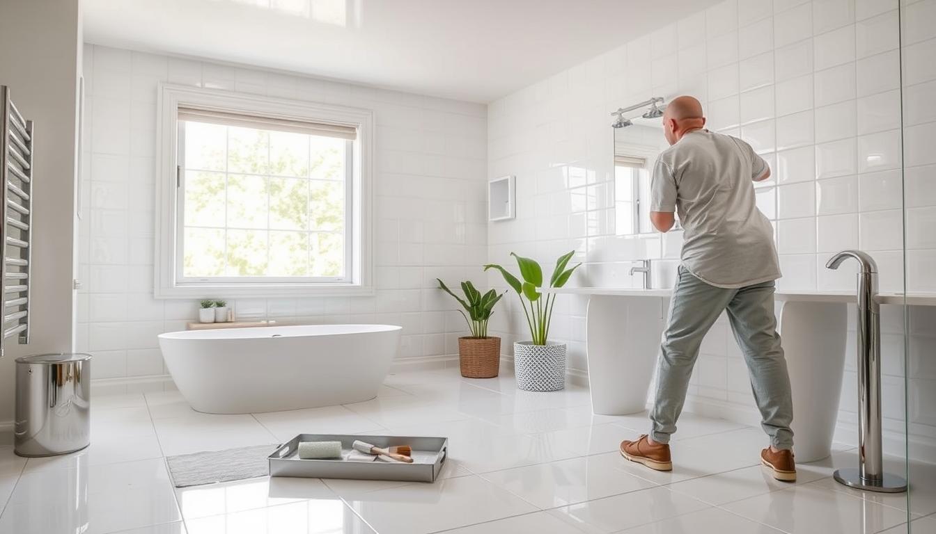 badezimmer fliesen streichen