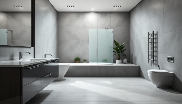 badezimmer große fliesen