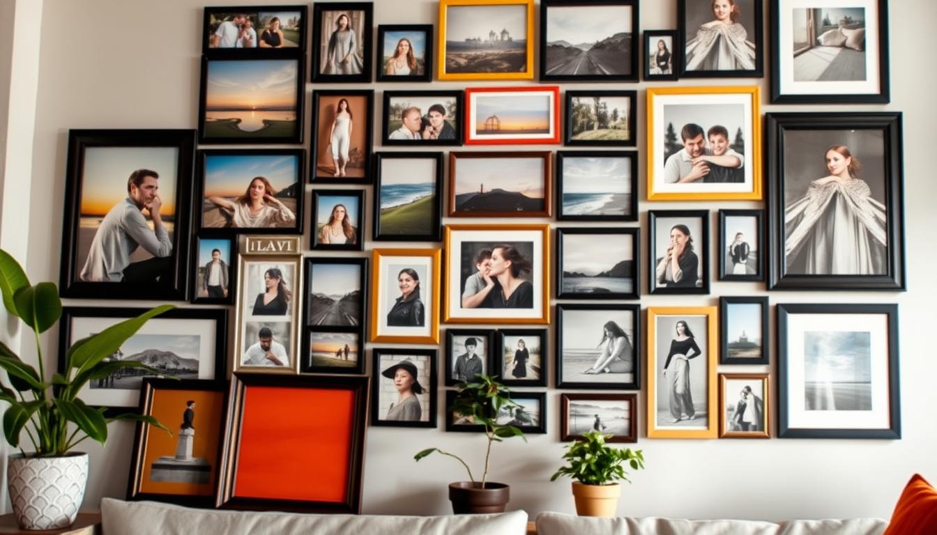 bilder collage wand