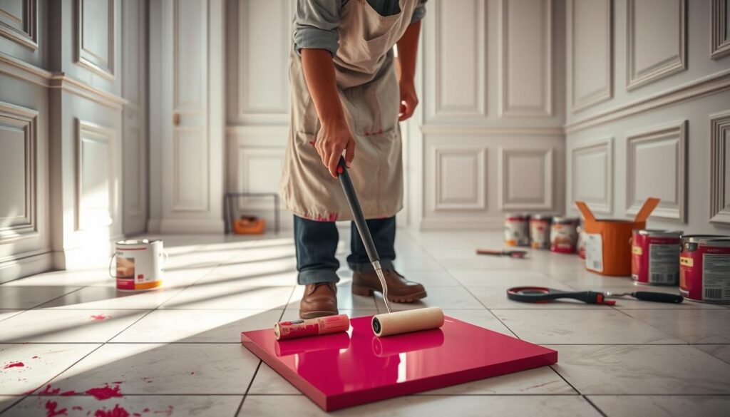 bodenfliesen streichen