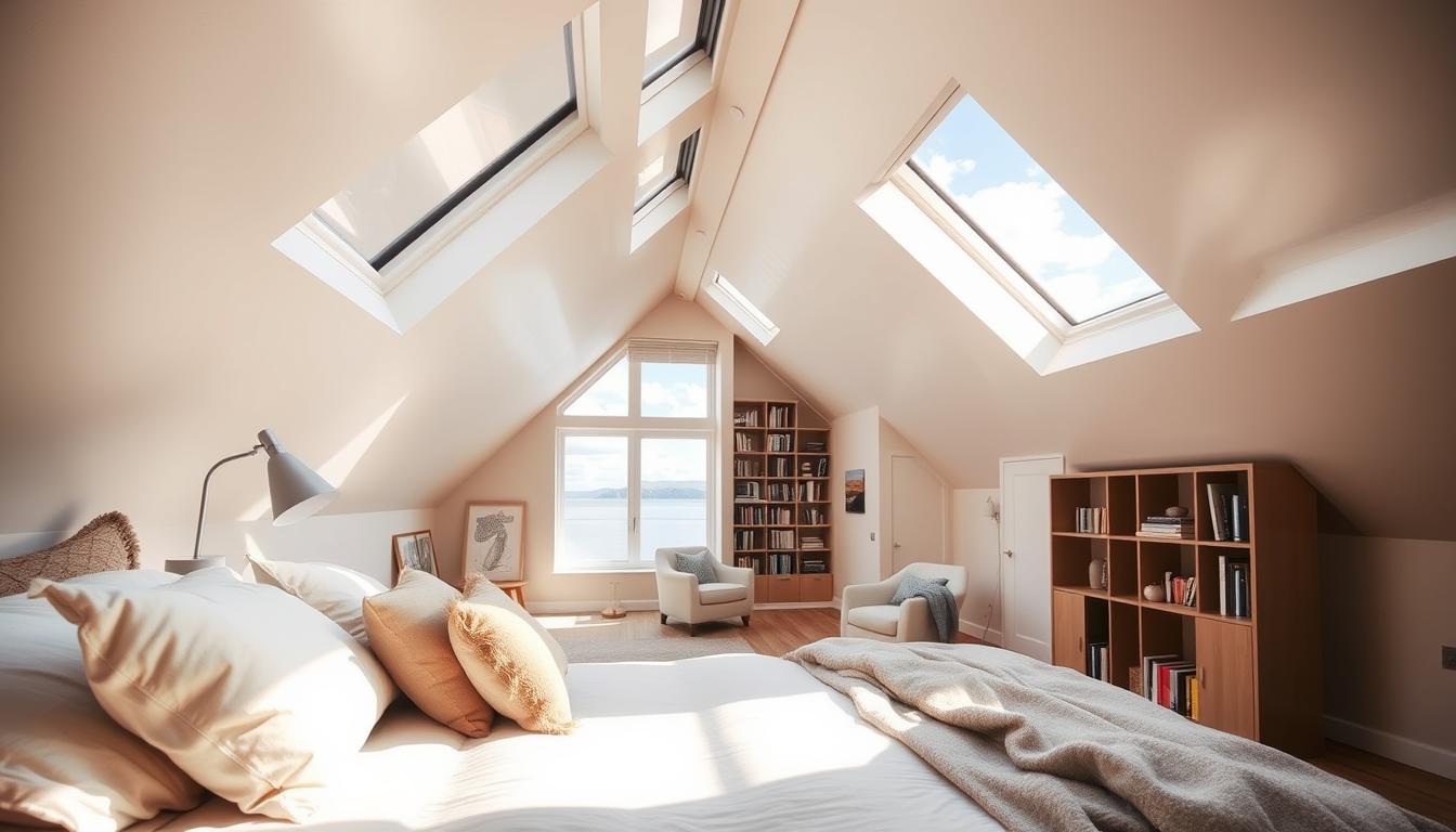 dachausbau schlafzimmer