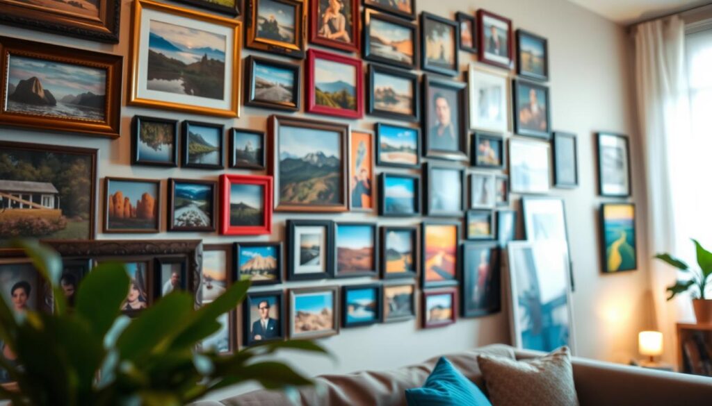 fotocollage wand