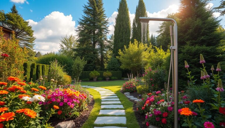 garten dusche