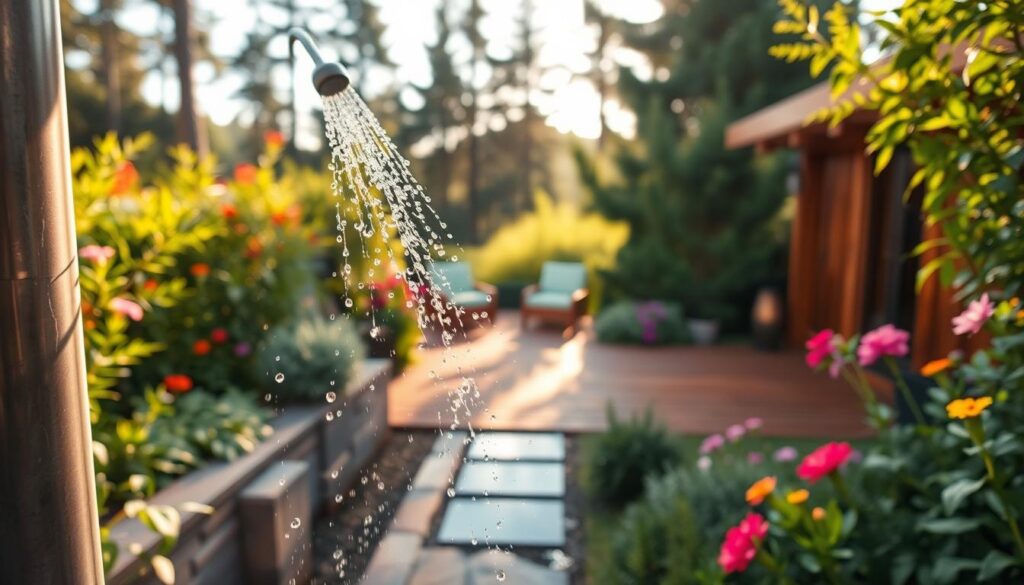 garten dusche outdoor