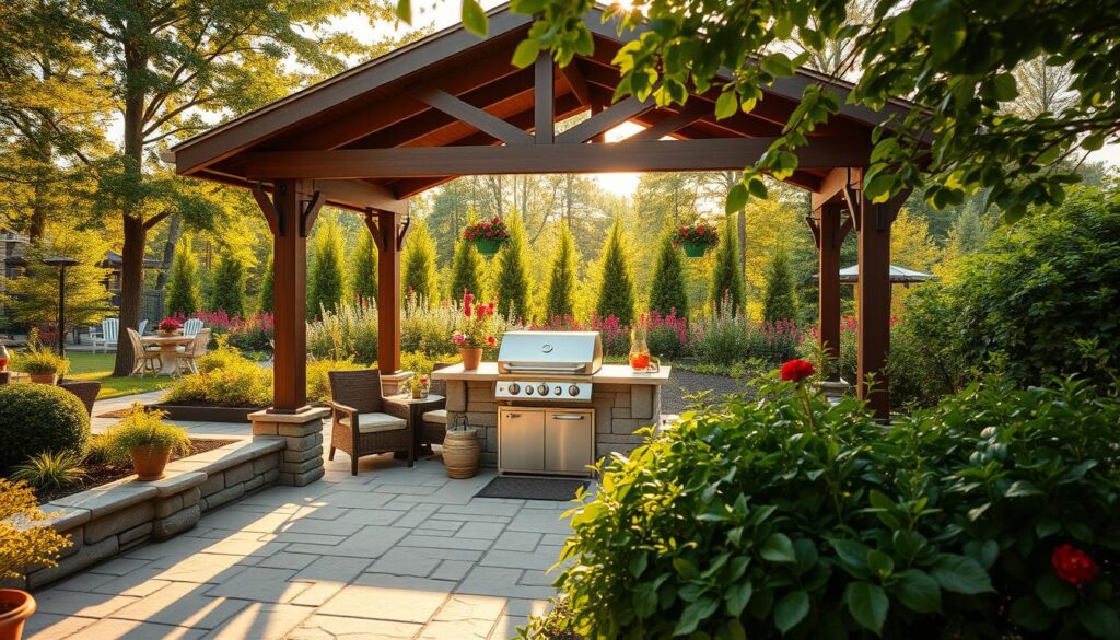 gartenpavillon mit grillstelle gartenpavillon mit grillstelle