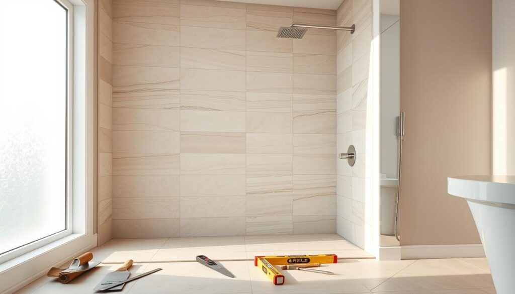 gemauerte Dusche selber bauen