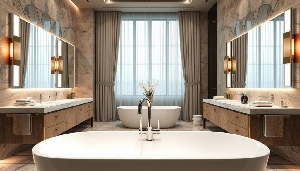 hochwertige badeinrichtung