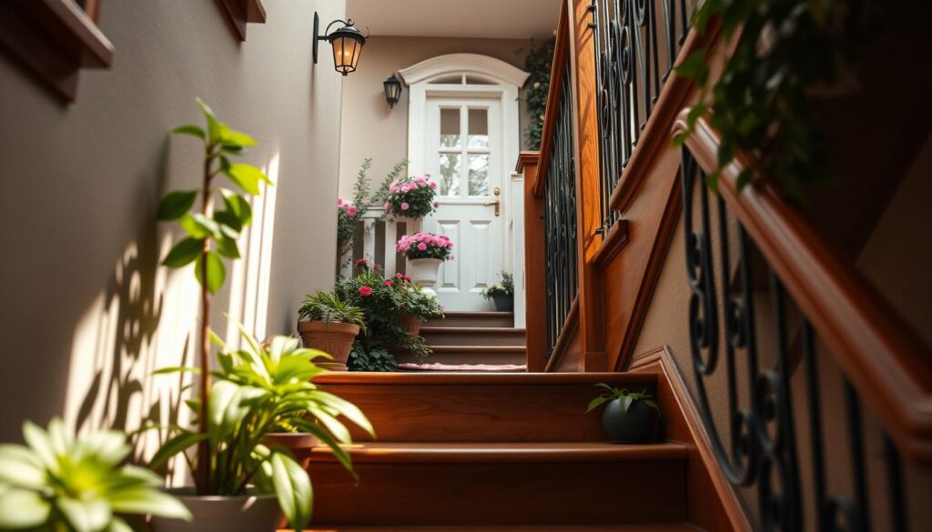 kleine Treppe mit Stil
