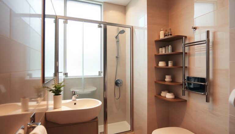 kleines schmales badezimmer