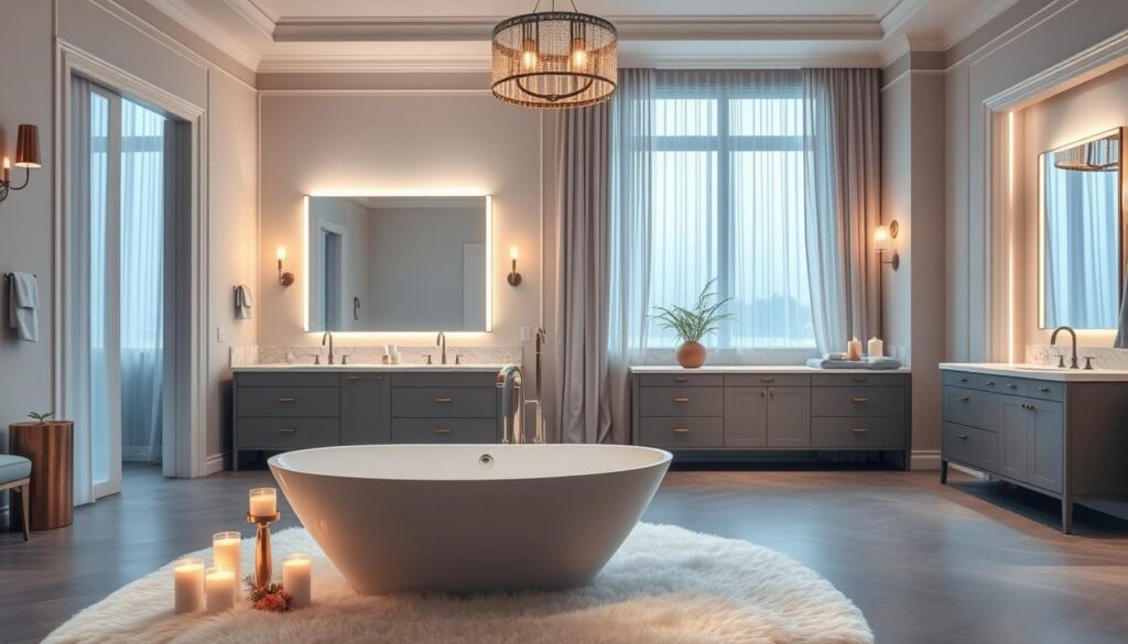 luxuriöse badgestaltung