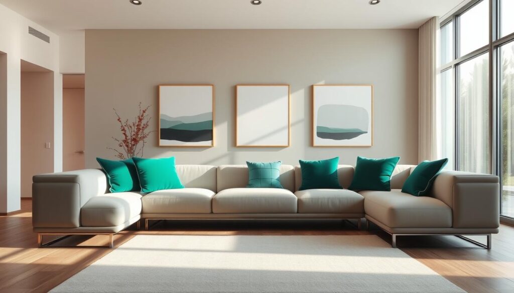minimalistische wand farbideen für modernes wohnen