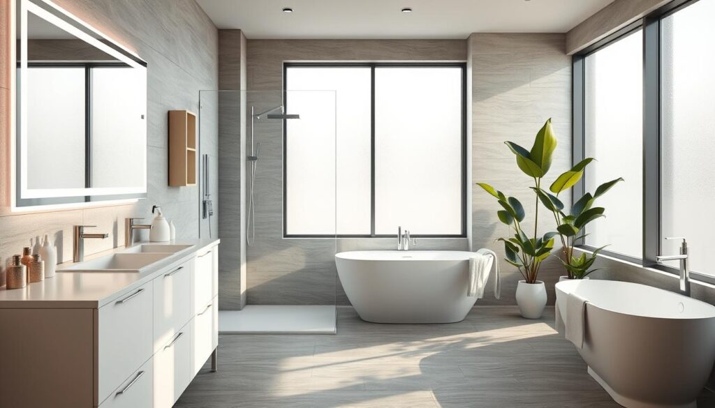 moderne badezimmertrends