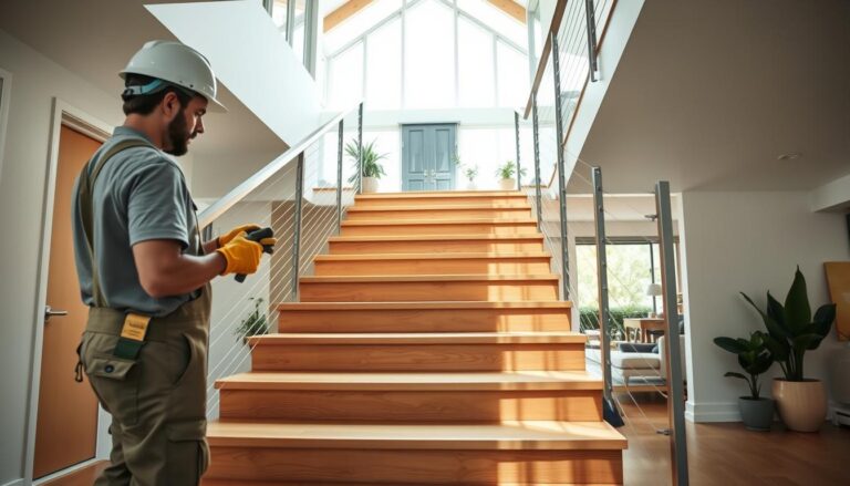 offene treppe renovieren