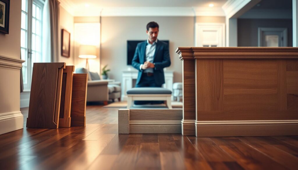 passende Fußbodenleisten