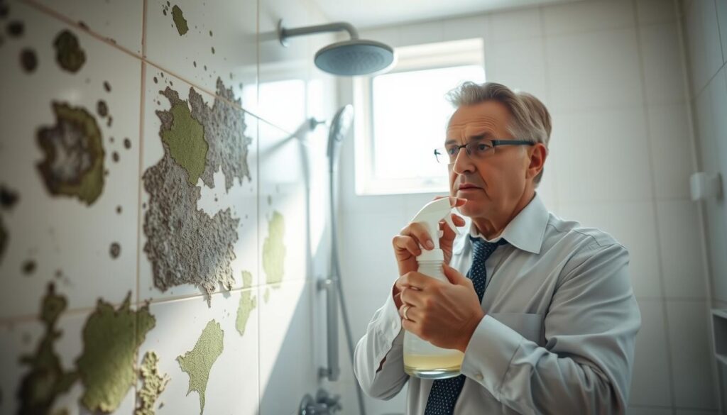 schimmel im bad entfernen