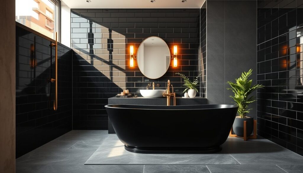 schwarze Fliesen Trends schwarze Fliesen Trends