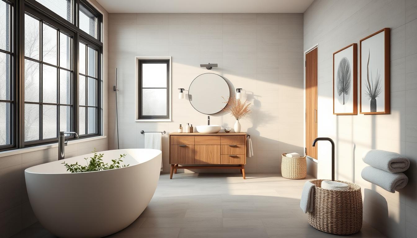 skandinavisches badezimmer