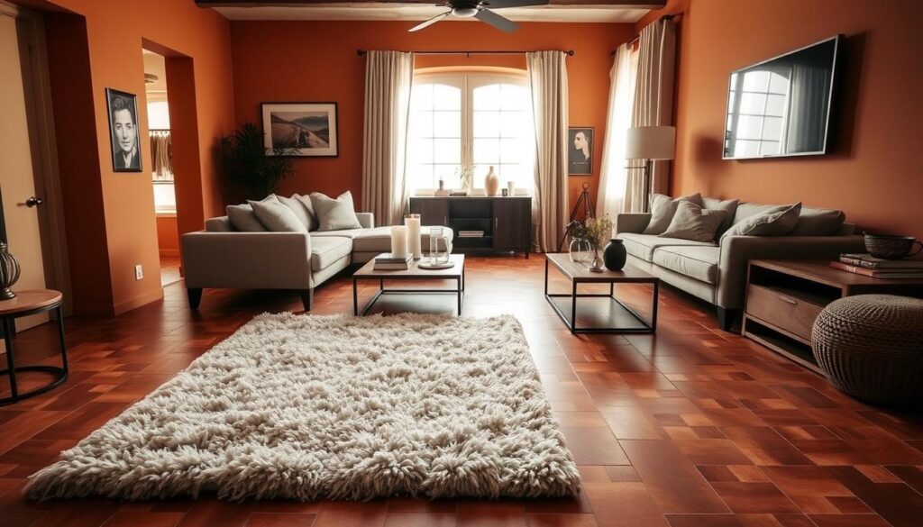 terracotta fliesen wohnzimmer