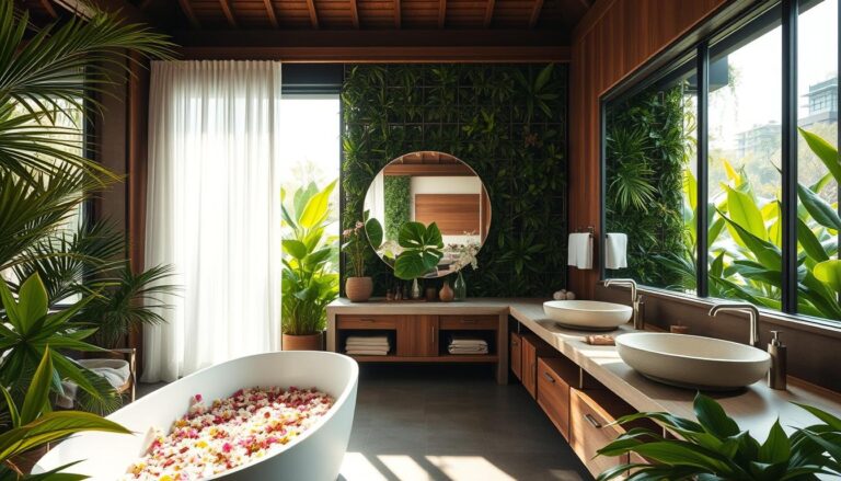 tropisches badezimmer