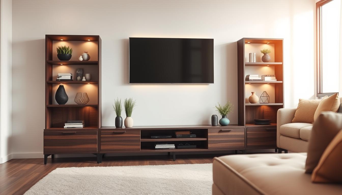 tv wand freistehend