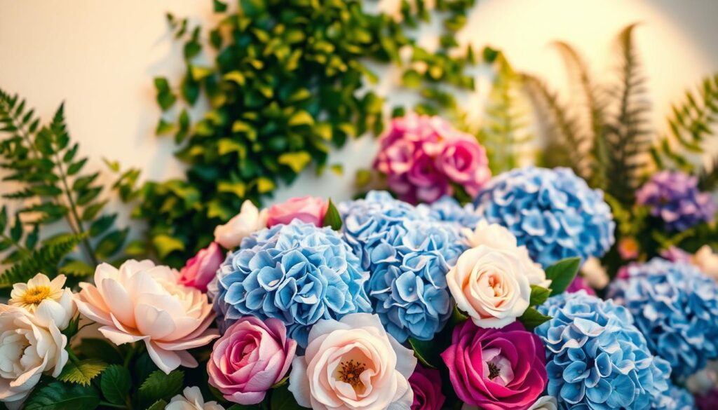 wanddeko blumen